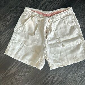 🍍LUCKY BRAND TWILL SHORTS🍍SZ34🍍pockets🍍6” inseam🍍button-drawstring 🍍